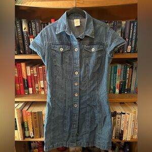 Old Navy Blue Denim Mini Dress